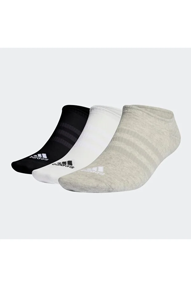 adidas Ic1328 t Spw Ns 3P Men's Towel Socks Gray Black White