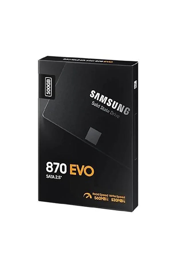 Samsung 870 Evo 500gb Ssd - 560mbs 530mbs 2.5 Sata 3 Disk Mz-77e500bw