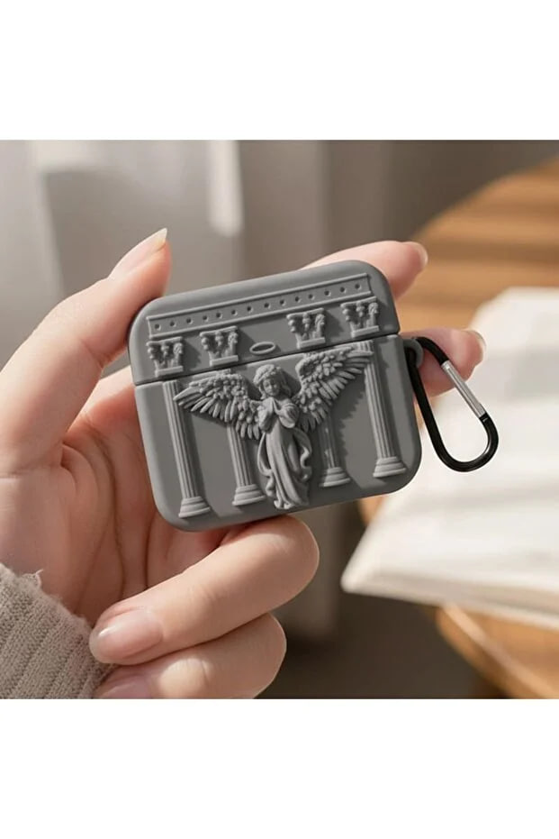 Samsung Caseonn Galaxy Buds 3 Fe Case Antique Angel Grey